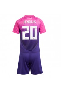 Duitsland Benjamin Henrichs #20 Babytruitje Uit tenue Kind EK 2024 Korte Mouw (+ Korte broeken)